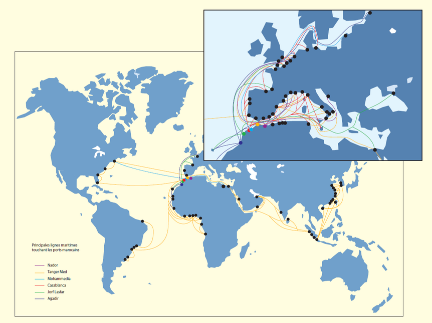 agadir haven verbindingen